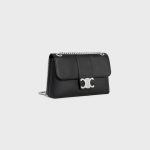 MEDIUM CELINE VICTOIRE BAG IN SUPPLE CALFSKIN BLACK - Image 2